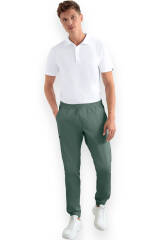 CORE Cargohose Herren - Jogpants Style dunkelgrün