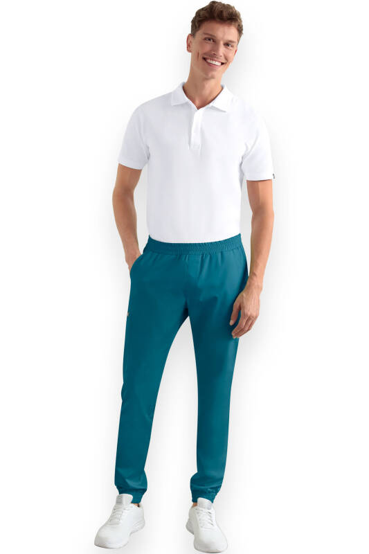 CORE Cargohose Herren - Jogpants Style petrol
