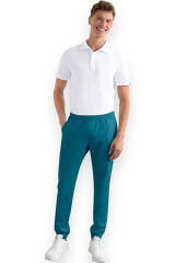 CORE Cargohose Herren - Jogpants Style petrol