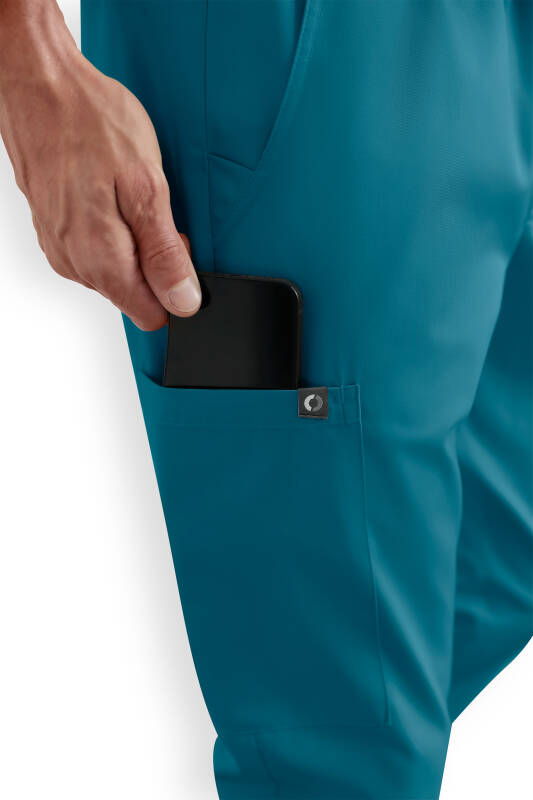 CORE Cargohose Herren - Jogpants Style petrol