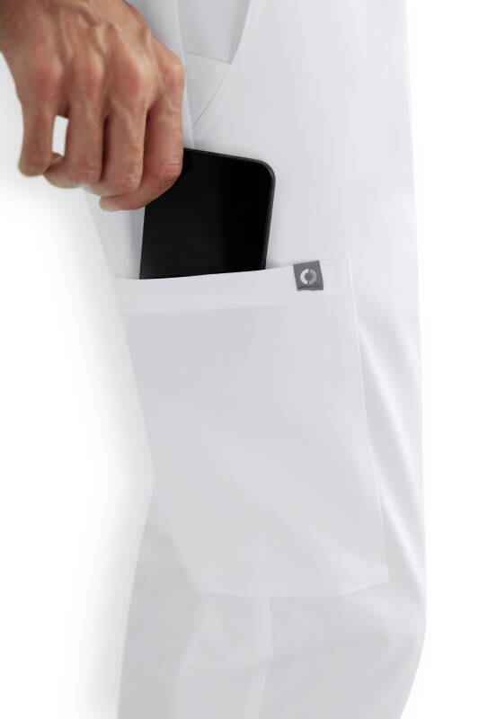 CORE Cargohose Herren - Jogpants Style weiß