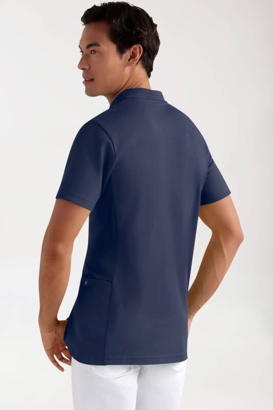 COMFY FLEX Tunique Stretch Homme - Col polo navy