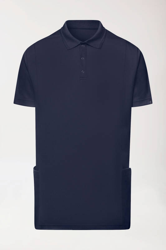 COMFY FLEX Tunique Stretch Homme - Col polo navy