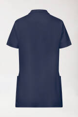 COMFY FLEX Stretch Schlupfkasack Damen - Polokragen navy