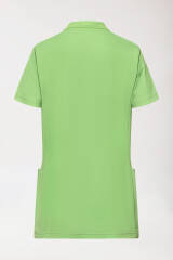 COMFY FLEX Stretch Schlupfkasack Damen - Polokragen apfelgrün