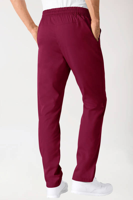 Hose Unisex - hoher Bund bordeaux