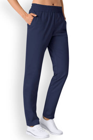 Pantalon mixte - Taille haute navy