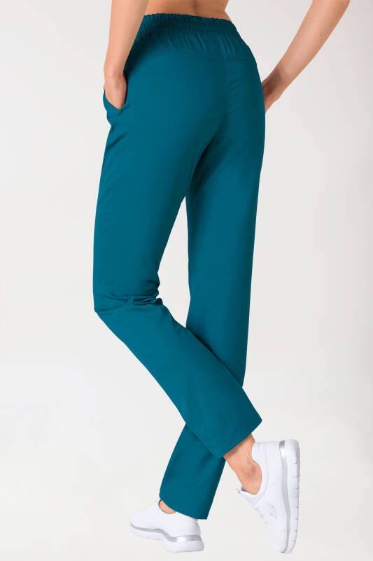 Hose Unisex - hoher Bund petrol