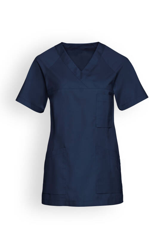 LA tunique médicale femme - Décolleté V navy