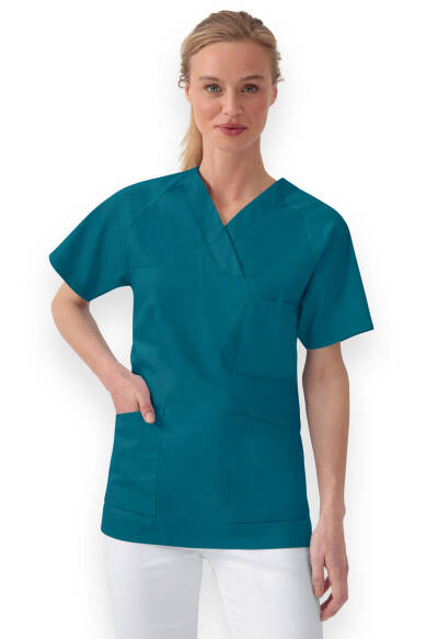 Tuniek-tuniek dames - V-hals petrol