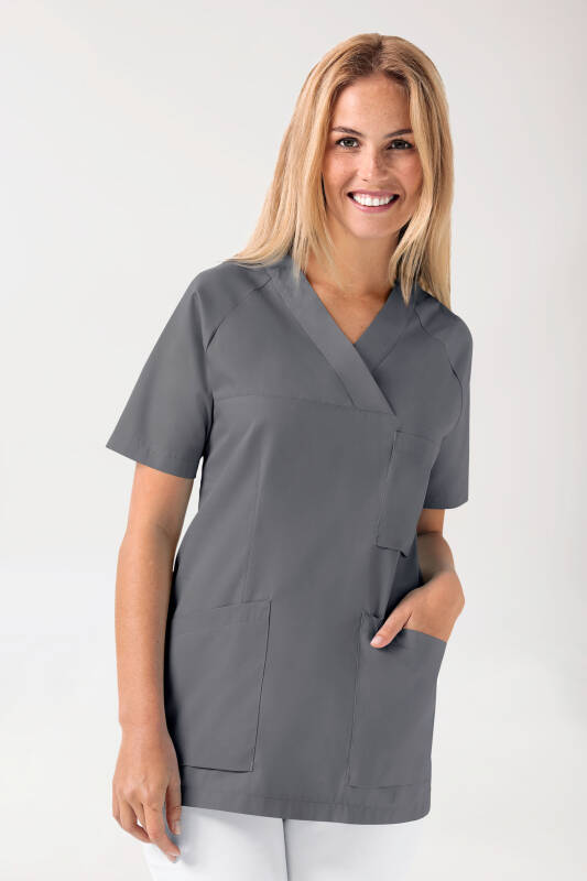 LA tunique médicale femme - Décolleté V galet