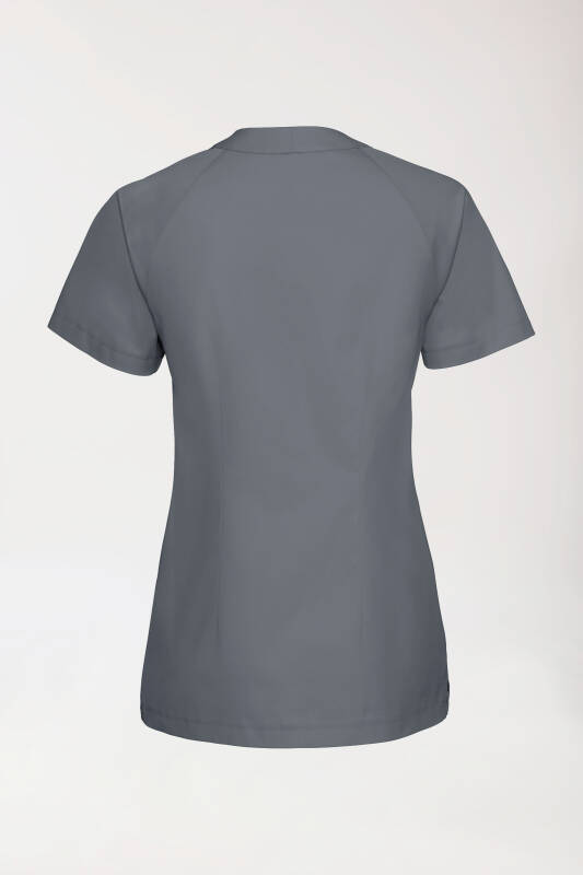 Damestuniek - V-hals steengrijs