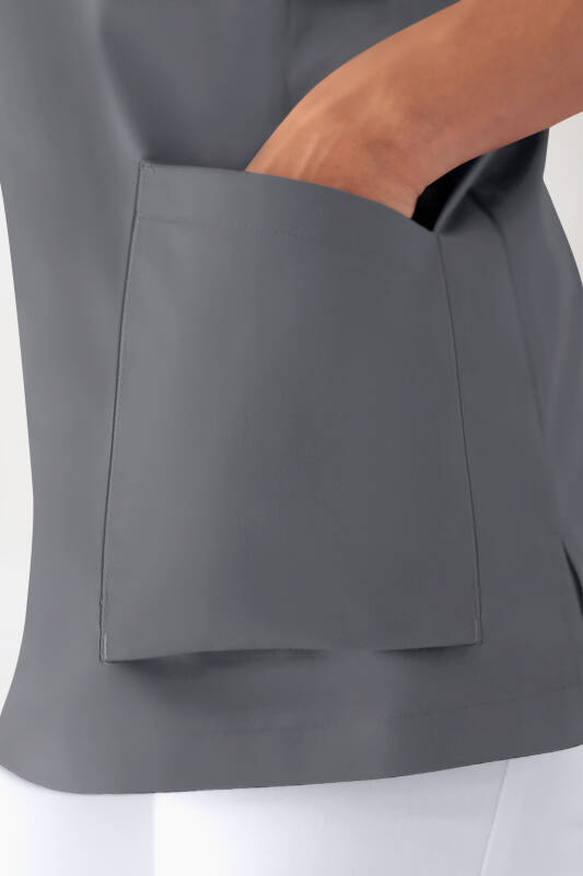 LA tunique médicale femme - Décolleté V galet