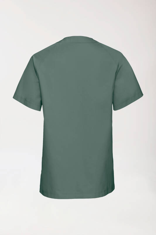 LA tunique médicale homme - Décolleté V vert foncé