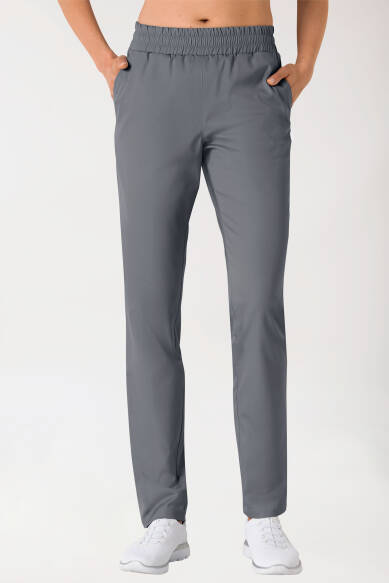 broek uniseks - hoge boord steengrijs