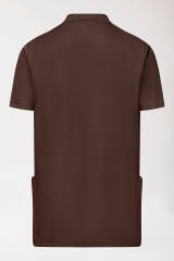 COMFY FLEX Stretch Schlupfkasack Herren - Polokragen coffee