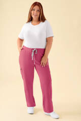 KAERE broek dames - met beenzak oud rose