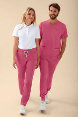 KAERE broek dames - met beenzak oud rose