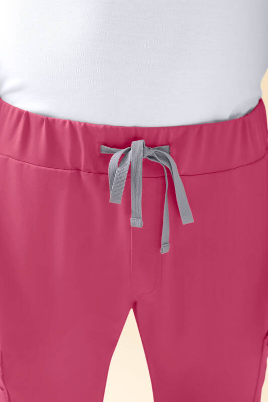 KAERE Hose Herren - gerader Saum mit Beintaschen rosenholz