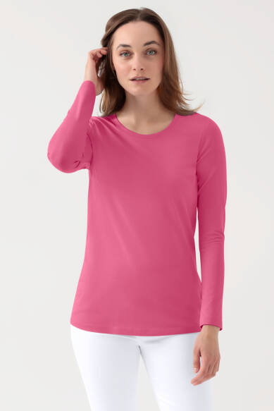 CORE shirt dames - 1/1 arm oud rose
