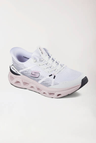 Sneaker Femme blanc noir rose