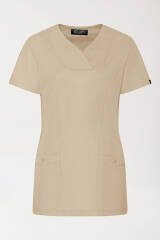 COMFY FLEX Stretch Schlupfkasack Damen - Herzausschnitt sand