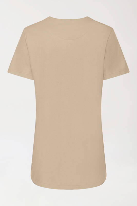 COMFY FLEX Stretch Schlupfkasack Damen - Herzausschnitt sand