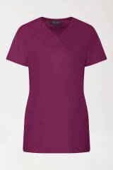 COMFY FLEX Stretch Schlupfkasack Damen - Herzausschnitt berry