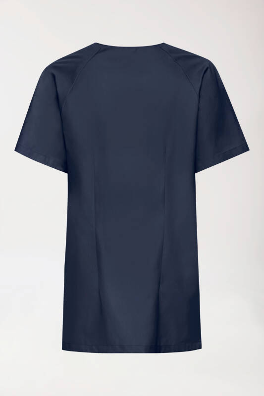 Kasack Damen - Druckknopfleiste navy