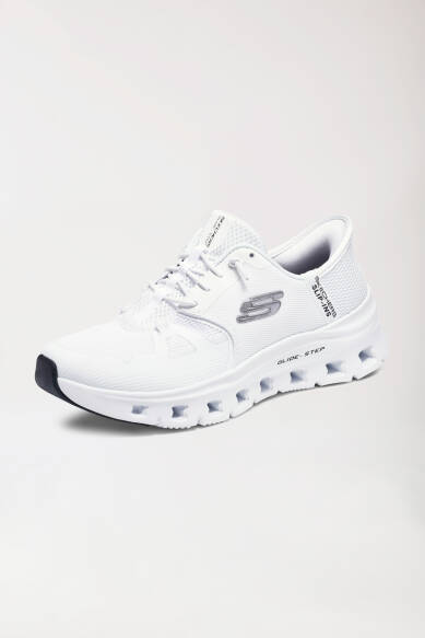 Sneaker Femme-SKECHERS Slip-ins-blanc