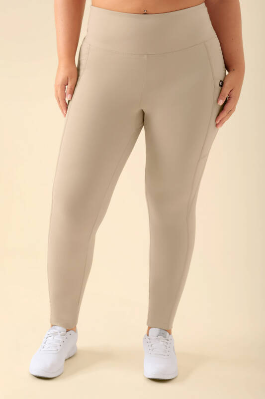 KAERE Leggings dames - super elastisch zand