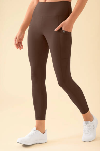 KAERE Leggings Femme - super élastique coffee