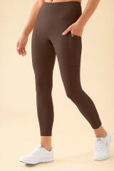 KAERE Leggings Damen - super elastisch coffee