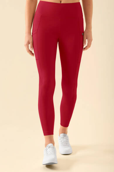 KAERE Leggings dames - super elastisch rood