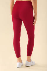 KAERE Leggings Damen - super elastisch rot