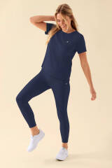 KAERE Leggings Damen - super elastisch navy