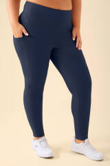 KAERE Leggings Damen - super elastisch navy