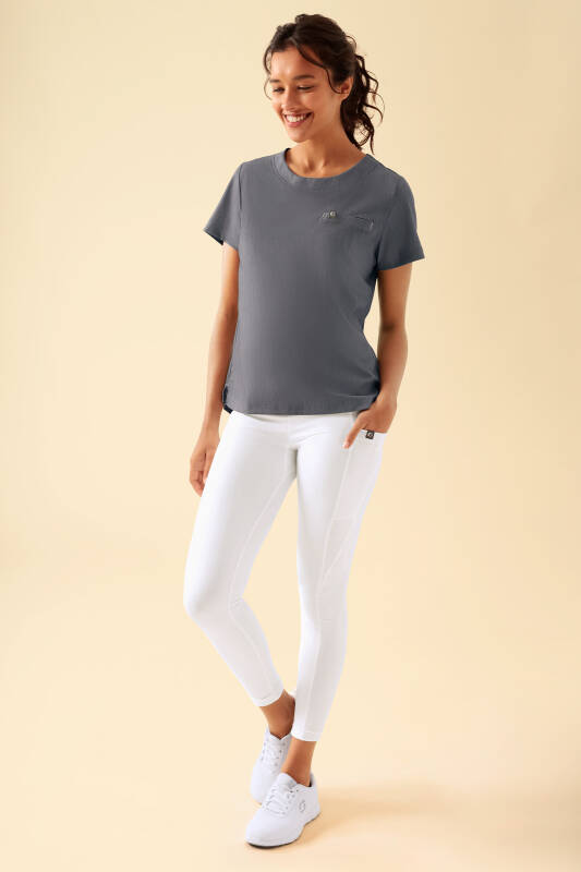 KAERE Leggings Damen - super elastisch weiß