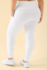 KAERE Leggings Damen - super elastisch weiß