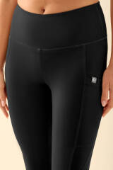 KAERE Leggings Damen - super elastisch schwarz