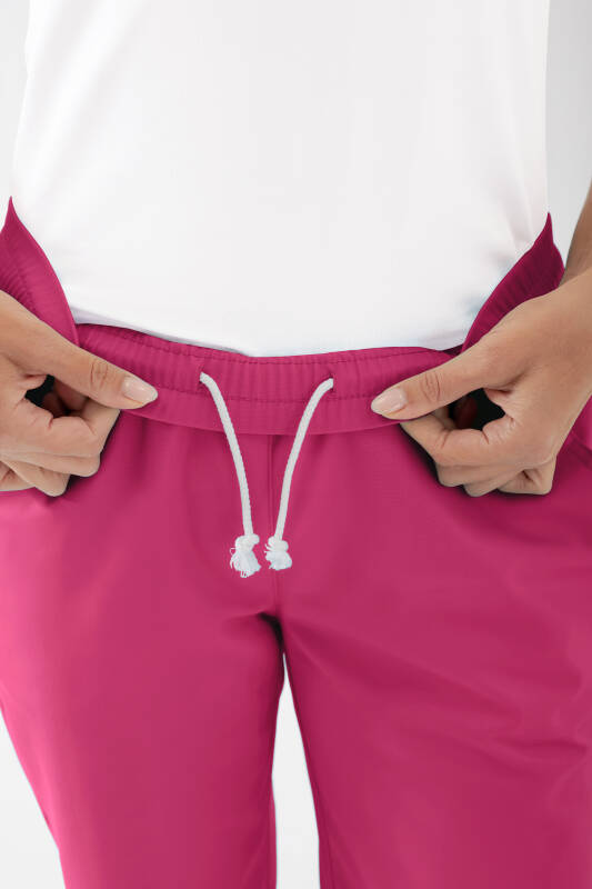 JUST STRONG Hose Damen - Gummibund pink