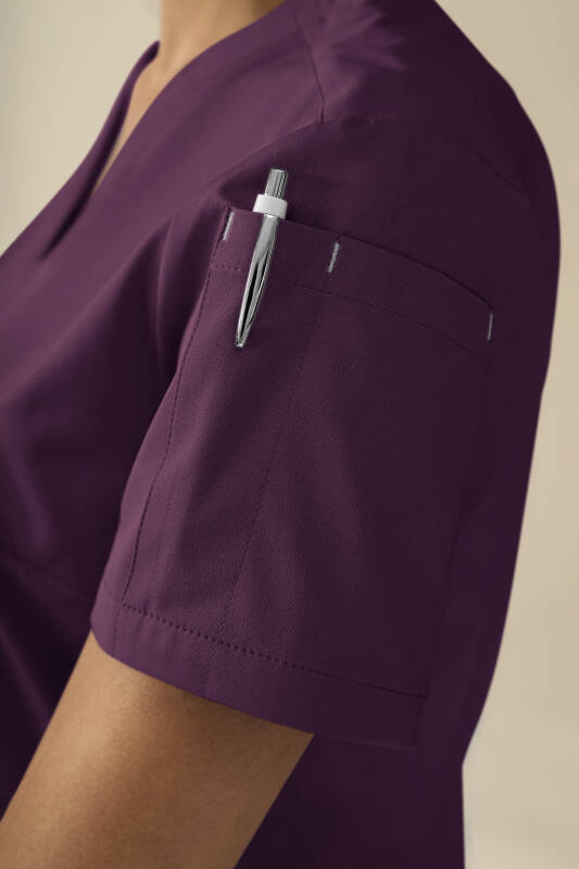 KAERE Tunique Femme - Décolleté V prune