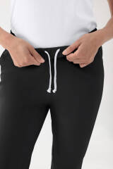 CORE Pantalon mixte - Taille haute noir