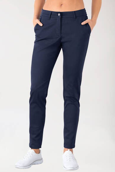 Stretch Hose Damen - Chino Style navy